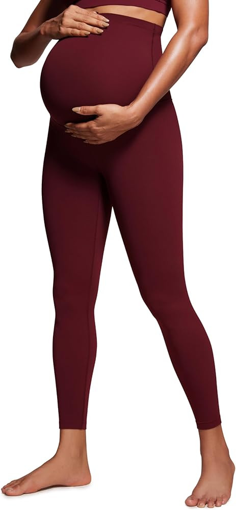 CRZ YOGA Womens Butterluxe Maternity Leggings 25" / 28" - Workout Activewear Yoga Pregnancy Pants... | Amazon (US)