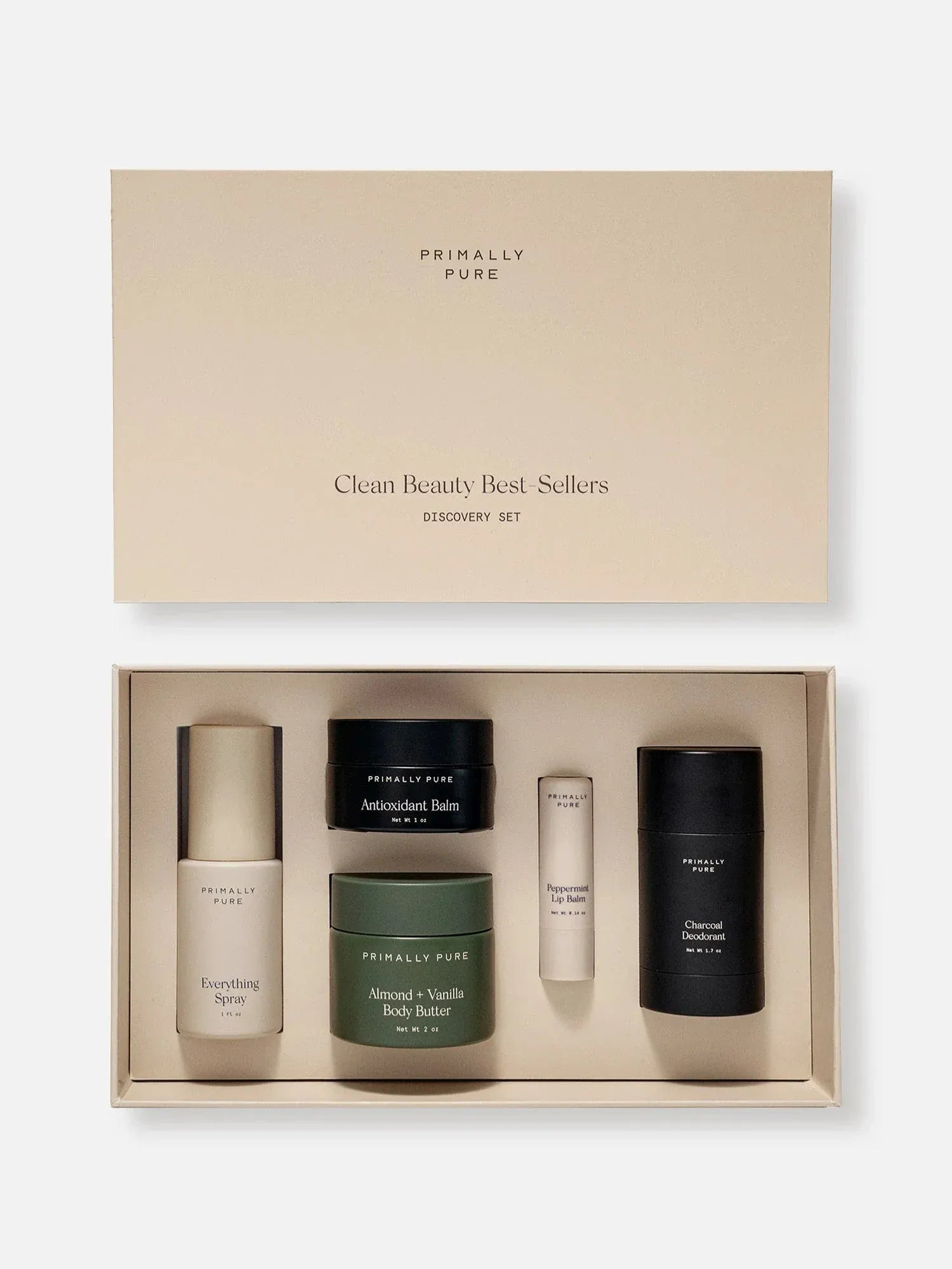 Discovery Set | 5 Clean Beauty Best-Sellers | Shop NEW Gift Sets | Primally Pure