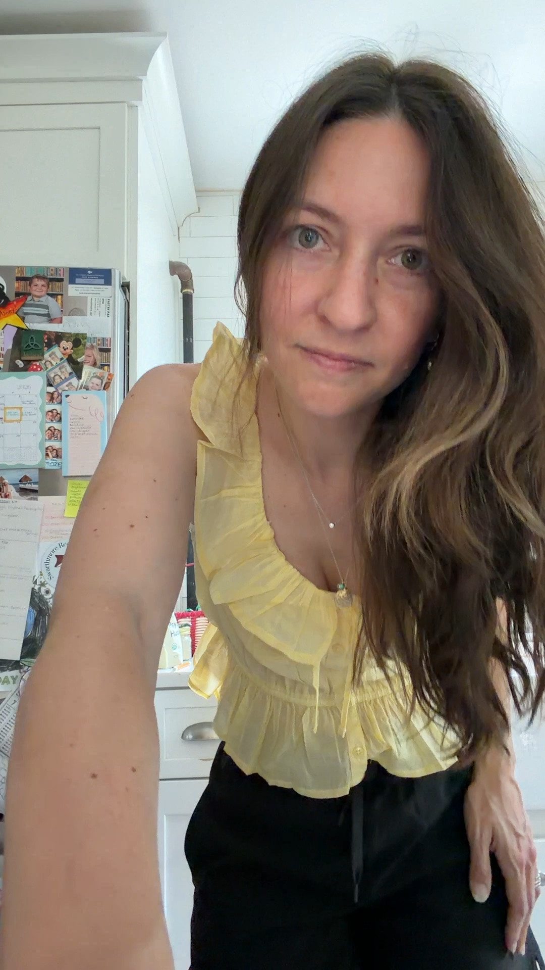 Just got this cute 100% cotton ruffle top from @abercrombie & it fits perfectly! The reviews said it was too cropped but this is my regular size & these are not high waisted shorts so I think it’s just the right length! It’s currently on sale & I love it! Wear it with everything from poplin pants to cute linen shorts or even with a pareo! 

Summer, travel, vacation style, natural material

#LTKSaleAlert #LTKootd #LTKSeasonal