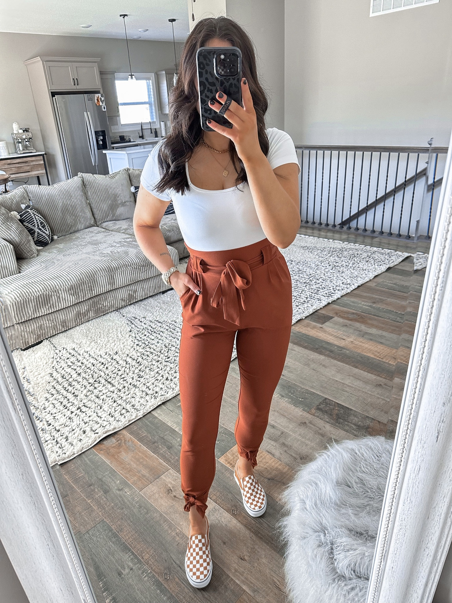Bodysuit — small
Pants — small

vans | paper bag pants | seamless bodysuit | spring outfit | casual spring outfit | errands outfit | brunch outfit 



#LTKunder50 #LTKshoecrush #LTKstyletip