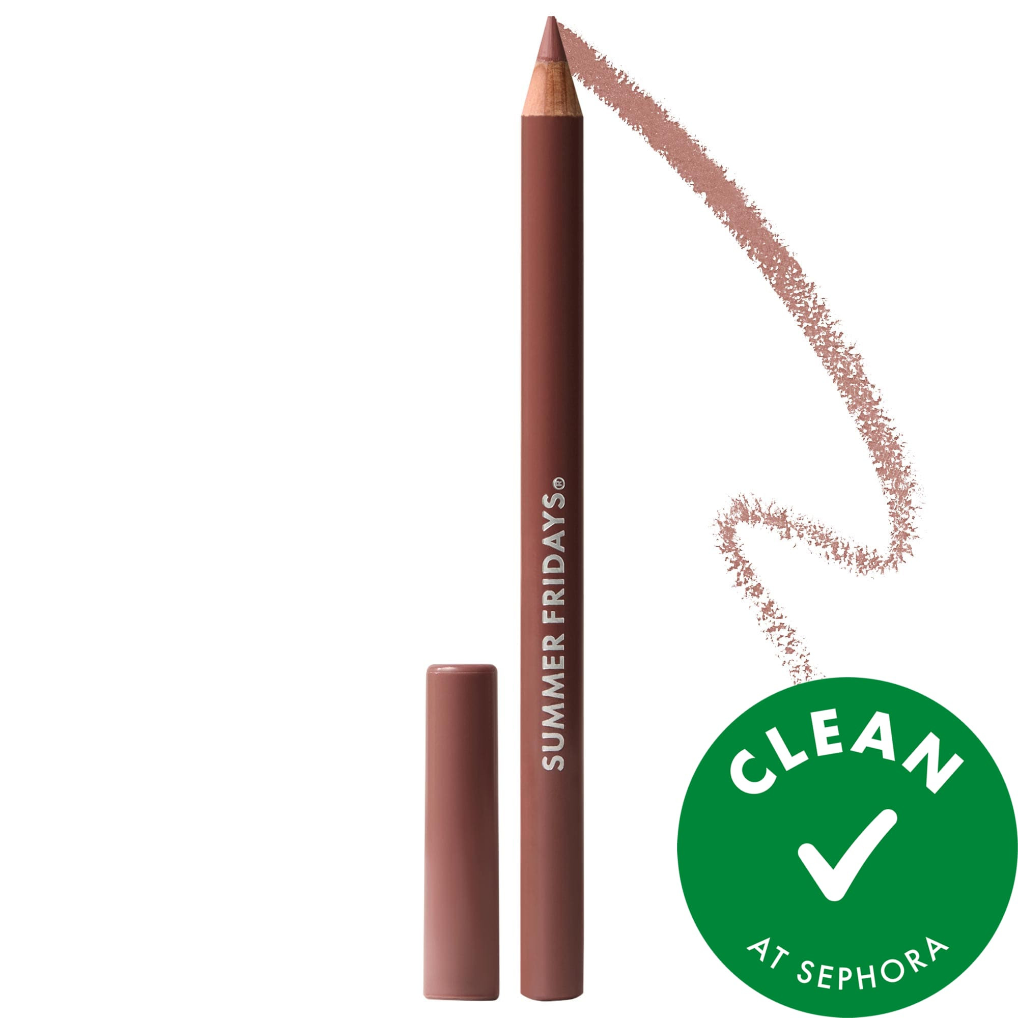 Summer Fridays SoftLine Lip Liner Creamy Sculpting Lip Pencil Cinnamon - warm clay | Sephora (US)