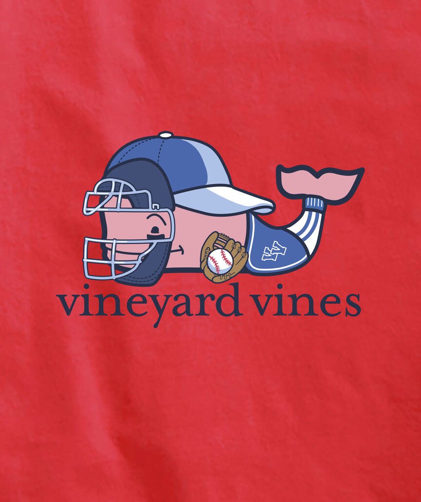 OUTLET Boys' Baseball Catcher Whale Short-Sleeve Pocket Tee | vineyard vines