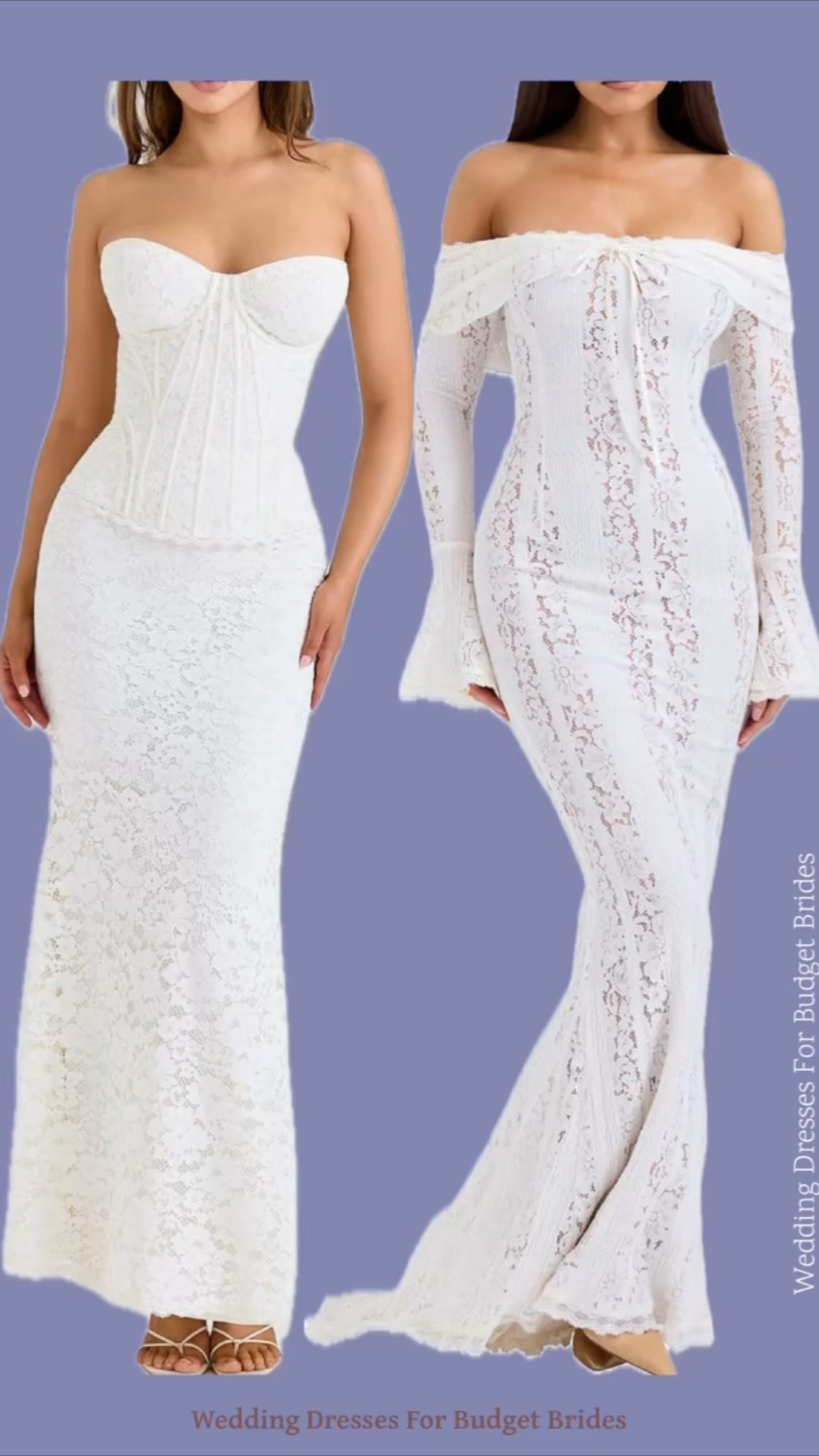 House of CB at Nordstrom long white dress options for the bride to be. 

#LTKWedding #LTKSeasonal