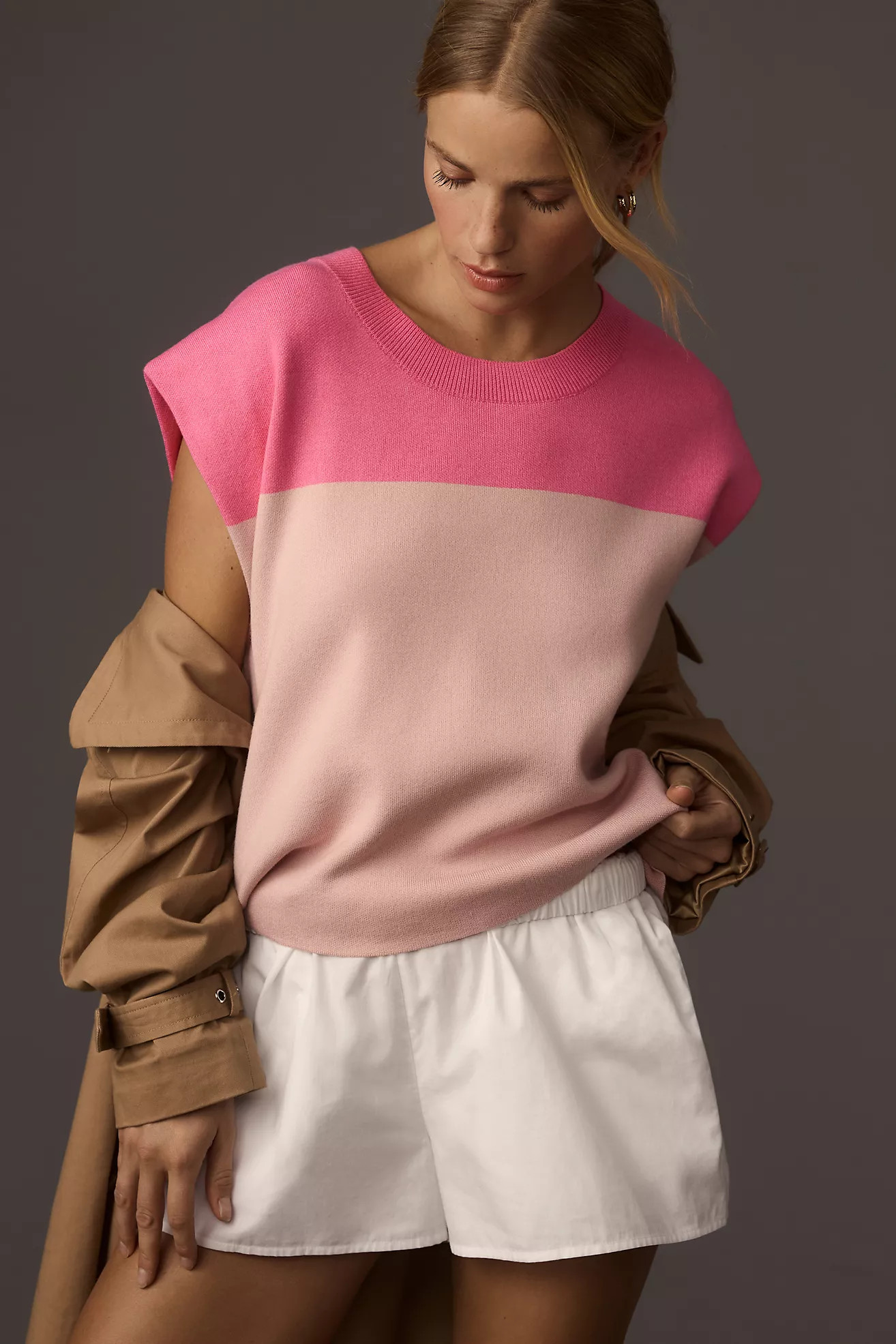 The Noah Muscle Sweater Tank by Maeve | Anthropologie (US)