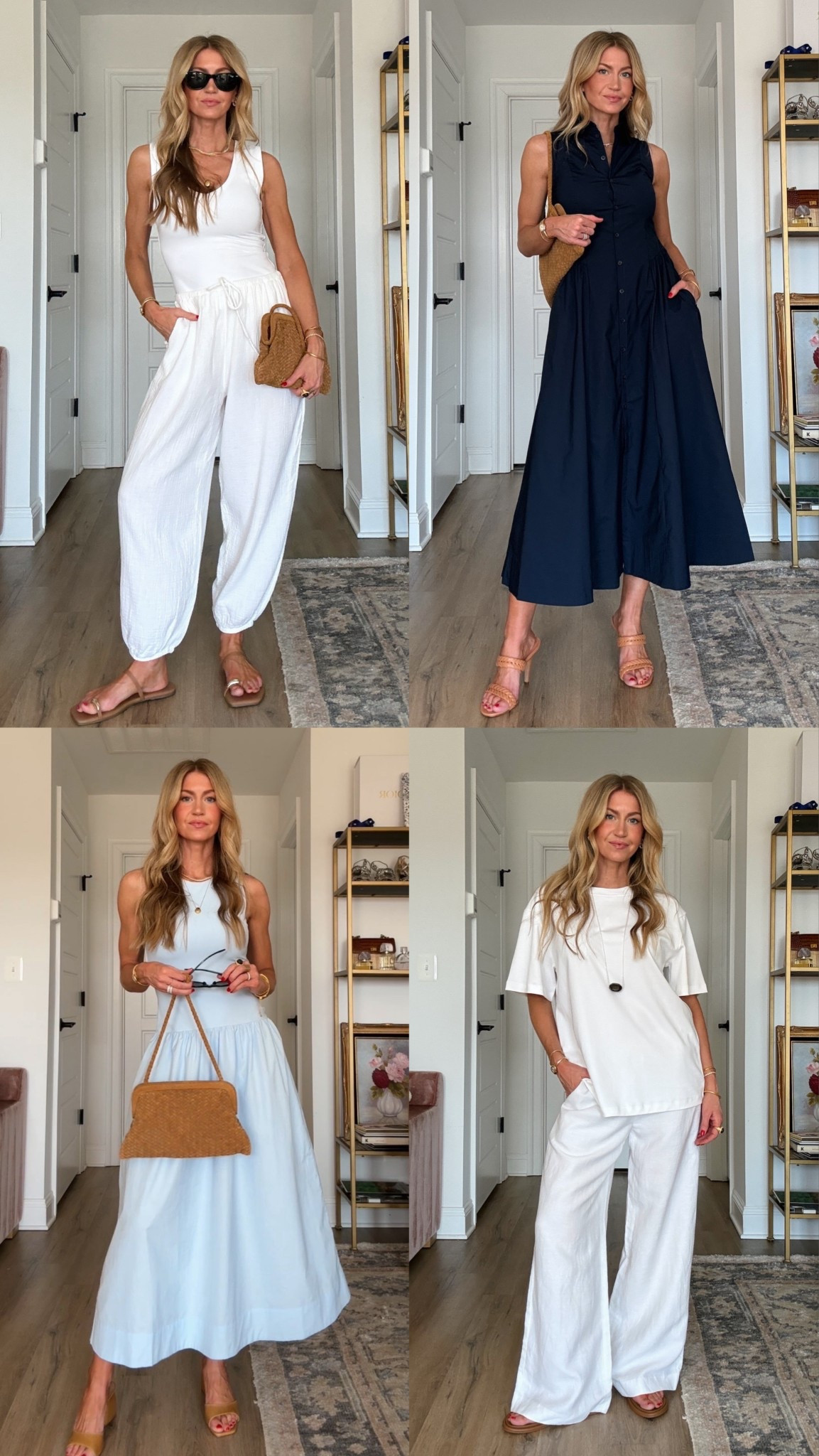 @Aritzia new spring arrivals are so good.  From casual to elevated, they have something for every look. #AritziaPartner #ad #paidlink

Size up in the navy dress, I’m wearing a 4.  All other items run TTS wearing a small.

#LTKspringlooks #LTKseasonal 
