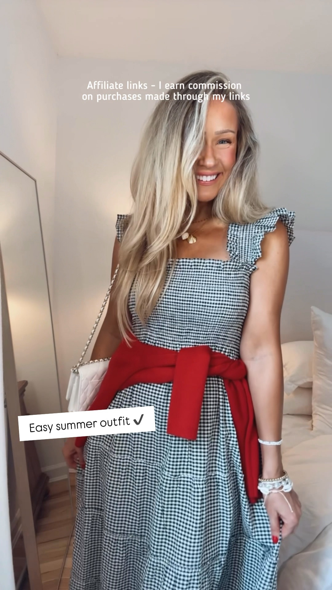 Affiliate links - I earn commission on purchases made through my links 

Gingham summer dress