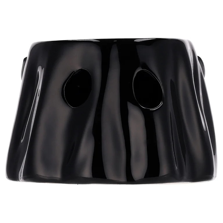 My Texas House Light-Up Ceramic Ghost Lantern Decoration, Black, 3.5" | Walmart (US)