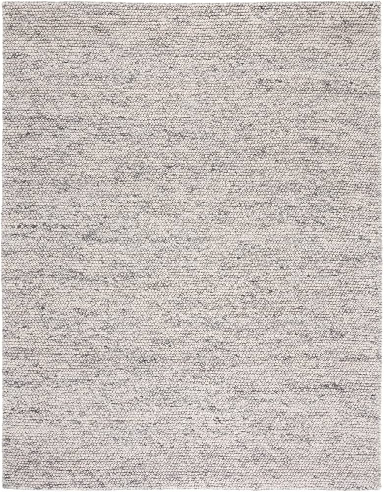 SAFAVIEH Natura Collection Area Rug - 10' x 14', Light Grey & Ivory, Handmade Farmhouse Wool, Ide... | Amazon (US)