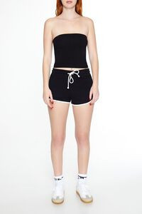 Cropped Cotton-Blend Tube Top | Forever 21