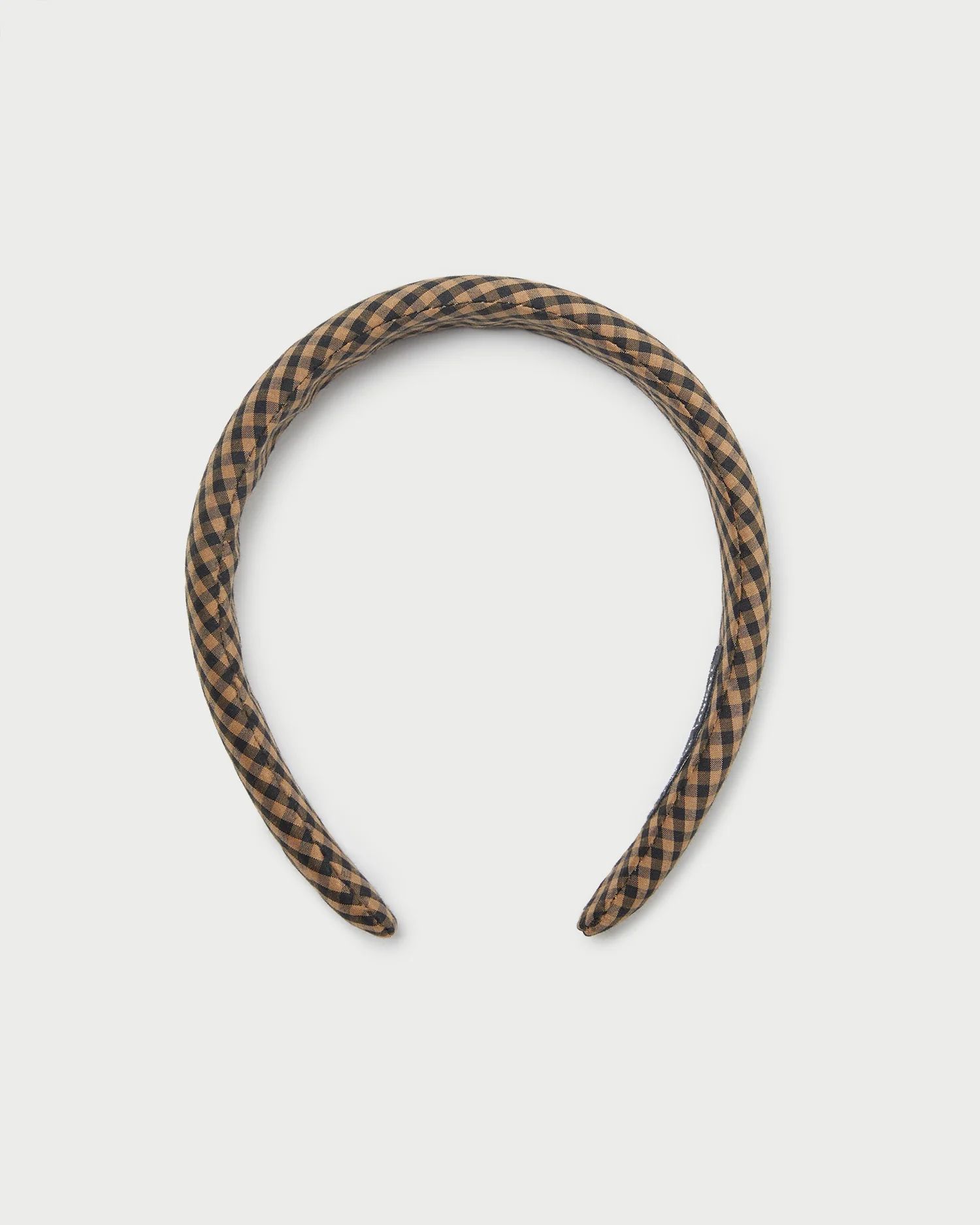 Marina Brown Cotton Puffy Headband | Loeffler Randall