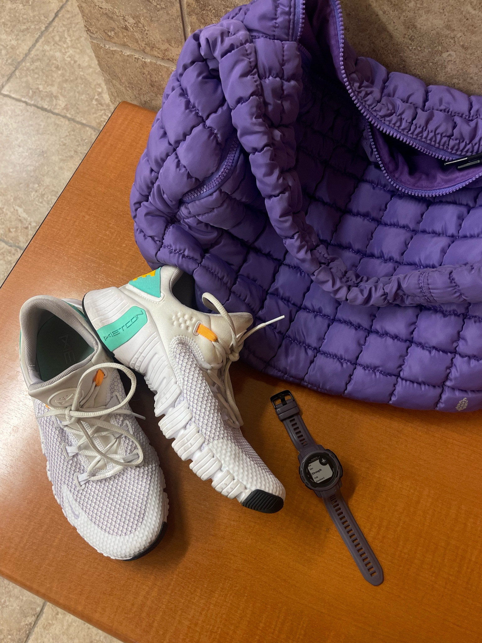 Lifting shoes!! Best thing I ever did was start wearing weight training-specific shoes rather than running shoes to the gym. Improved my form and stability. 💪🏼 + I love this Garmin for the gym and outdoor activities. ++ this bag is s’cute. It’s my go-to gym bag. 

#LTKActive #LTKGiftGuide #LTKshoecrush