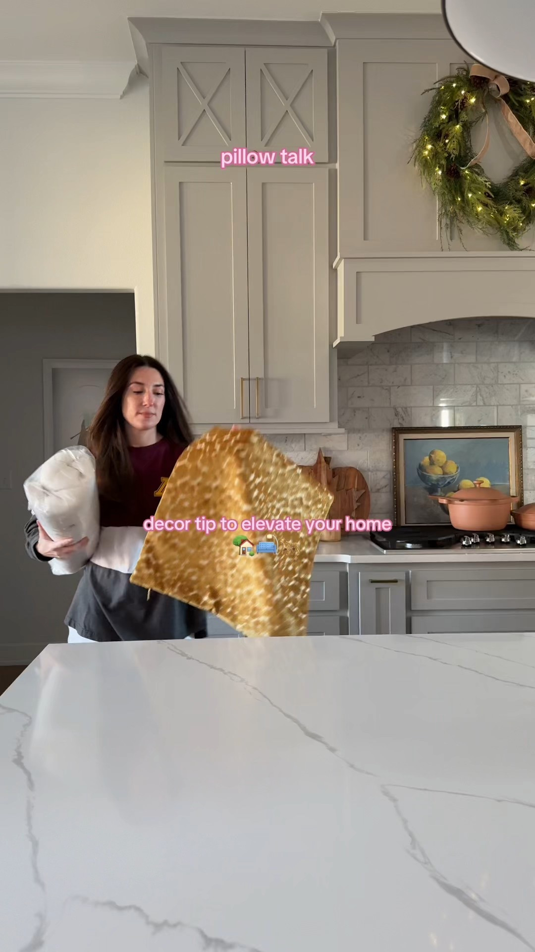 Pro tip to size up your pillows! Proper pillow stuffing for a more formal pulled together look! 

home decor, home interiors, interior styling, home inspo, decorative pillows 

#LTKHome #LTKFindsUnder100