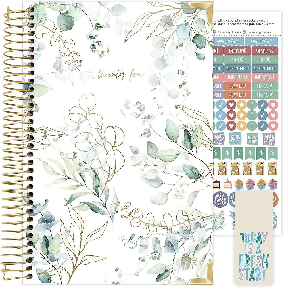 HARDCOVER bloom daily planners 2024 Calendar Year Day Planner (January 2024 - December 2024) - Pa... | Amazon (US)