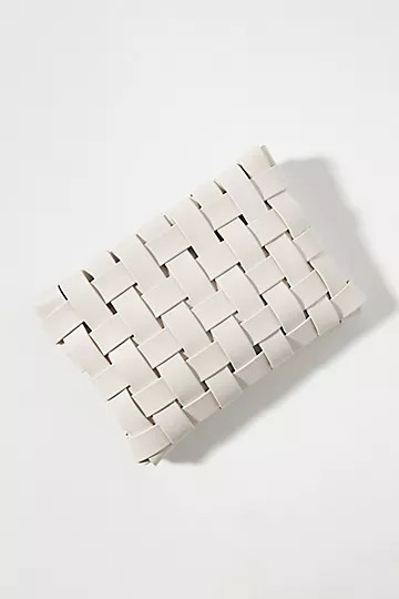 Lindy Woven Clutch | Anthropologie (US)