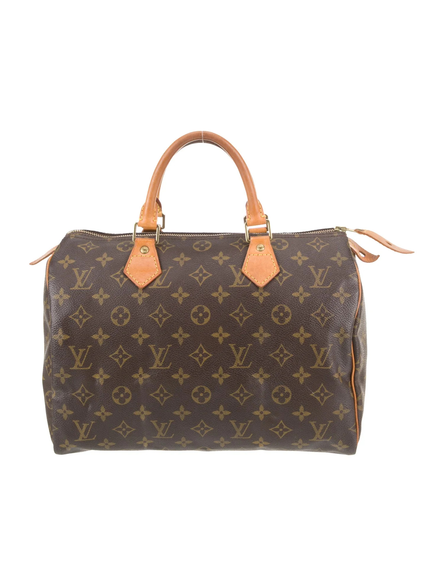 Louis Vuitton Speedy 30 - Brown Handle Bags, Handbags - LOU1135789 | The RealReal | The RealReal