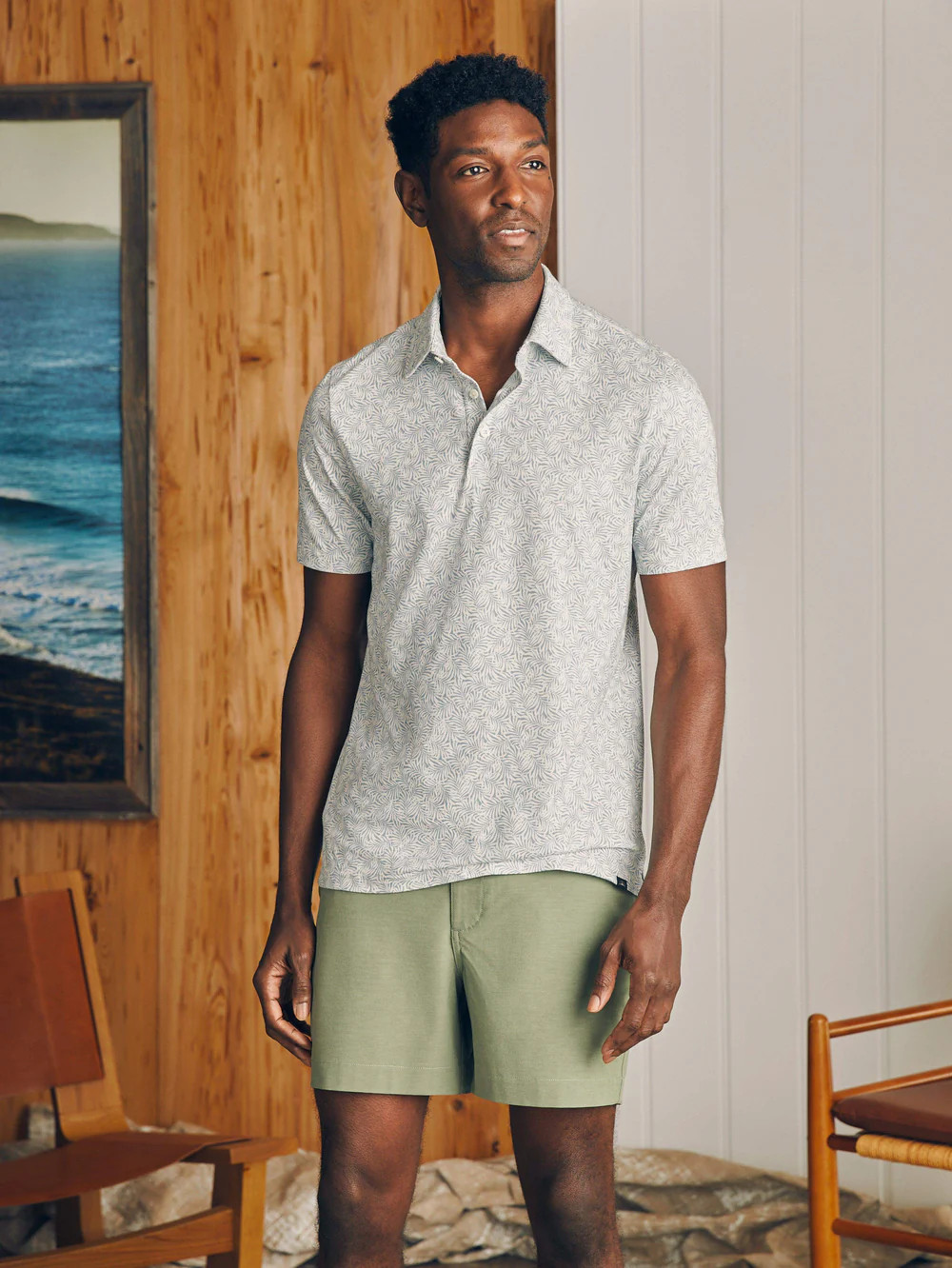 Movement™ Short-Sleeve Pique Polo (Tall) | Faherty