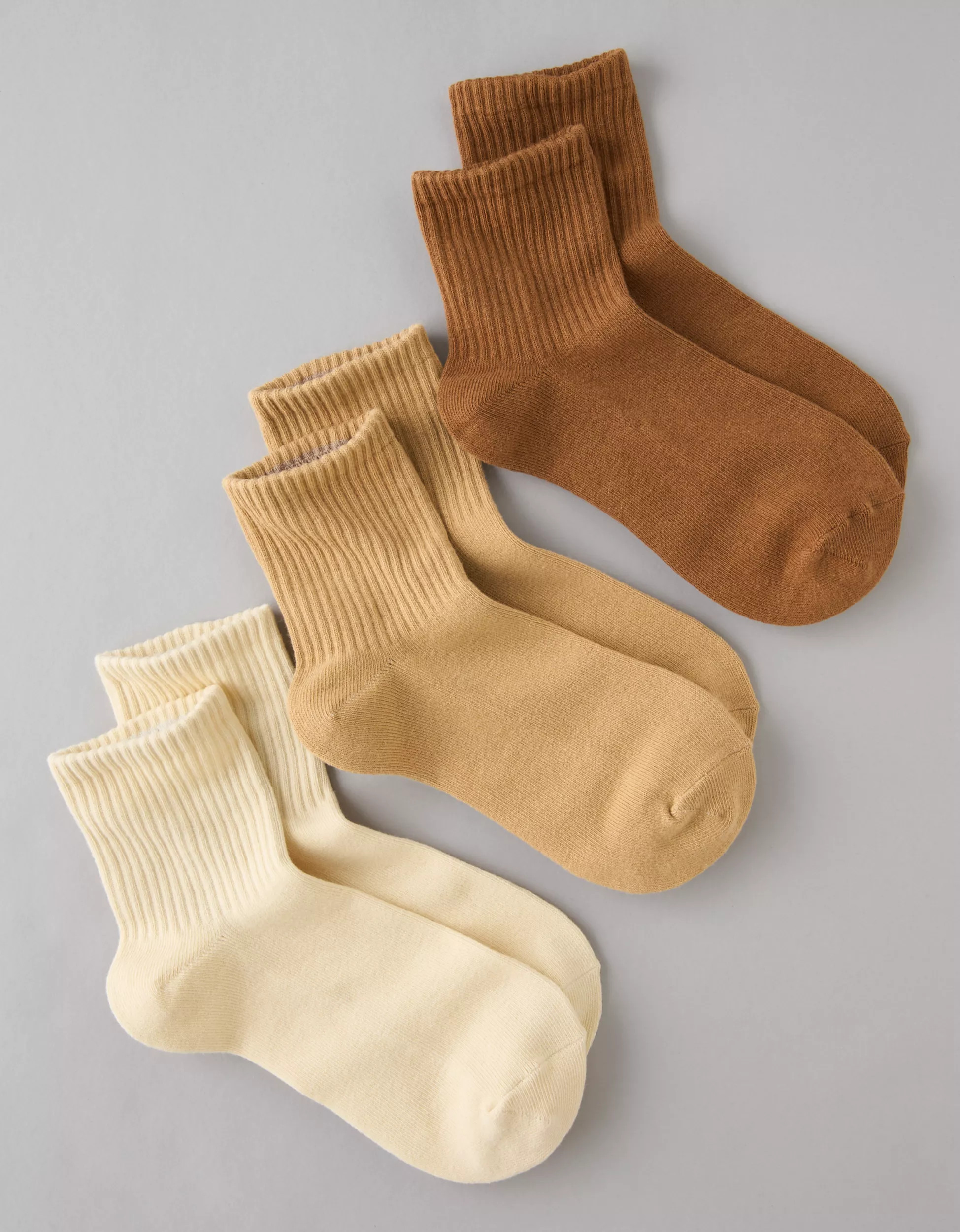 AE Boyfriend Socks 3-Pack | American Eagle Outfitters (US & CA)