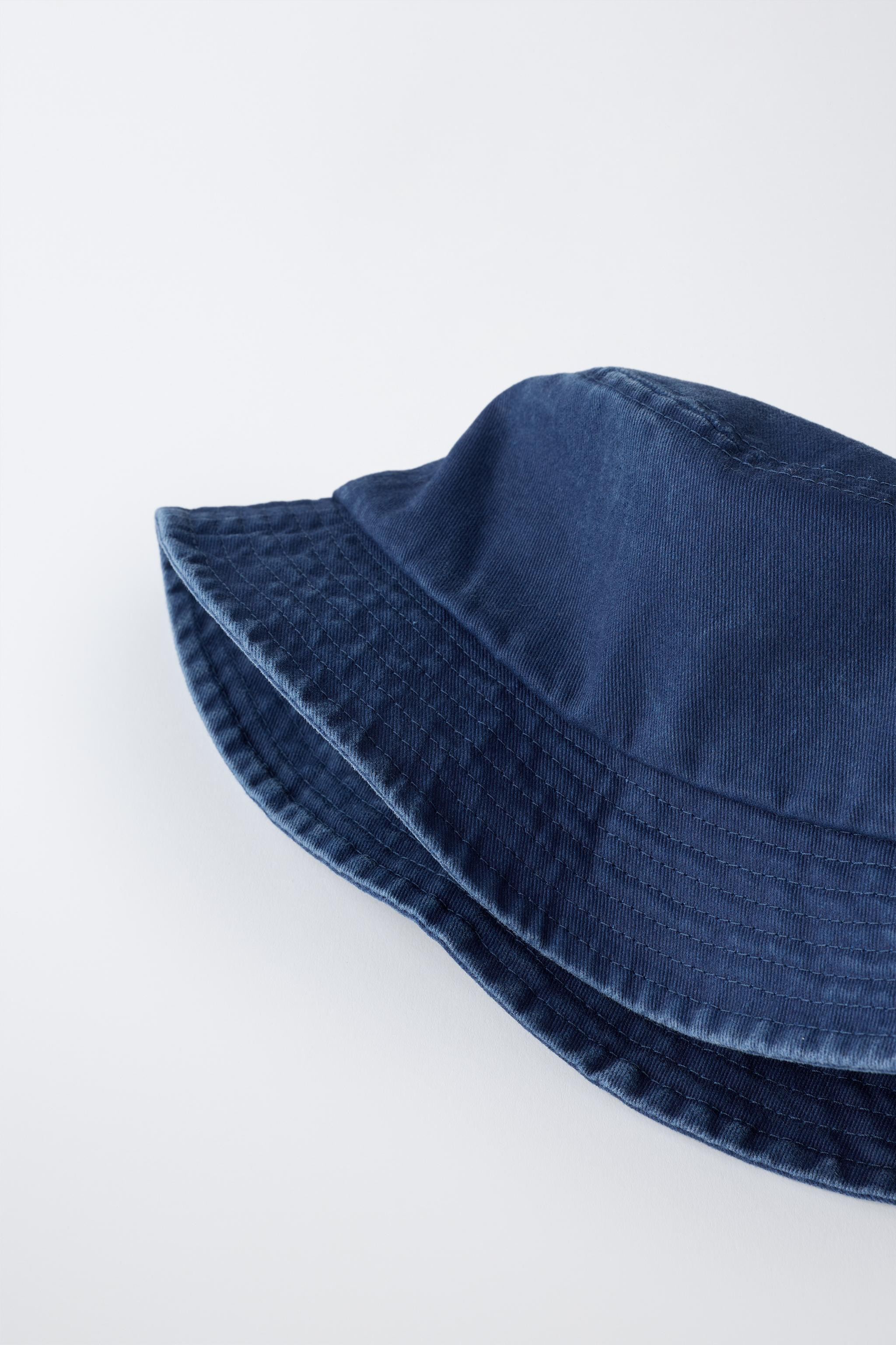CONTRAST STITCH BUCKET HAT | Zara UK