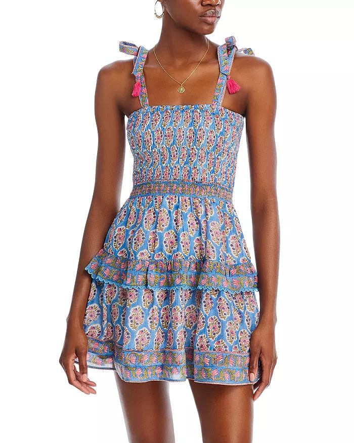 Soleil Cotton Mini Dress | Bloomingdale's (US)