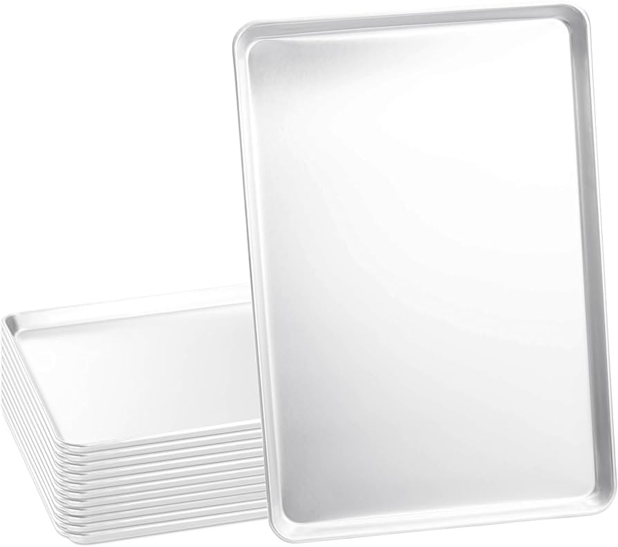 Tiger Chef Full Size 18 x 26 inch Aluminum Sheet Pan Commercial Bakery Equipment Cake Pans 19 Gau... | Amazon (US)