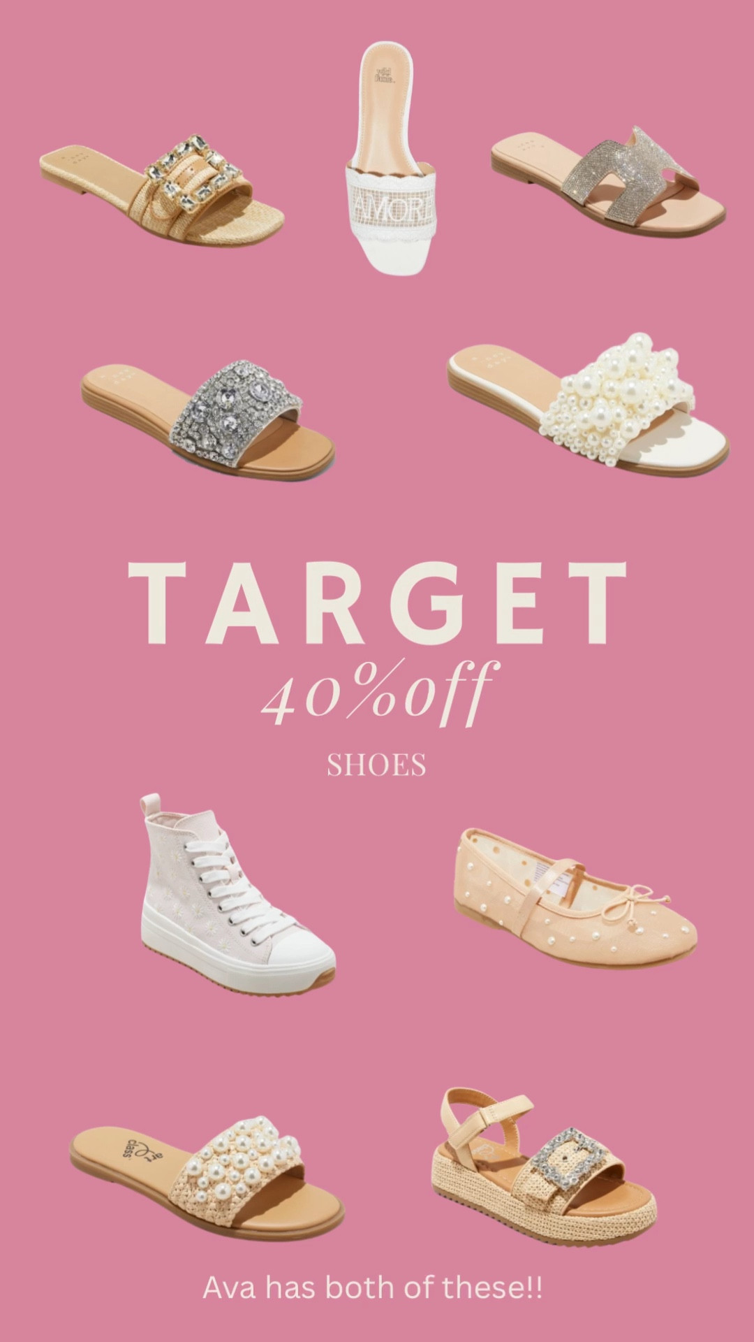 40% off shoes! My women and girls picks! Ava has the bottom two 💕

#LTKShoeCrush #LTKSaleAlert #LTKFindsUnder50