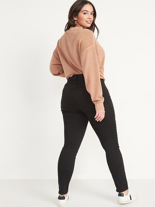 High-Waisted Rockstar Built-In Warm Super Skinny Jeans for Women | Old Navy (US)