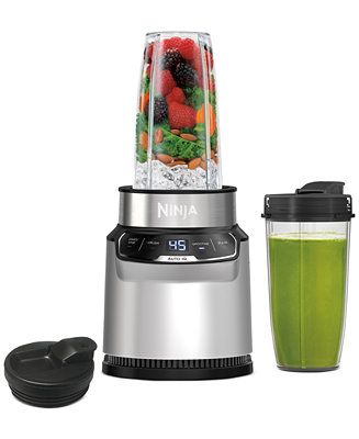 Ninja BN401 Nutri-Blender Pro with Auto-iQ® & Reviews - Small Appliances - Kitchen - Macy's | Macys (US)