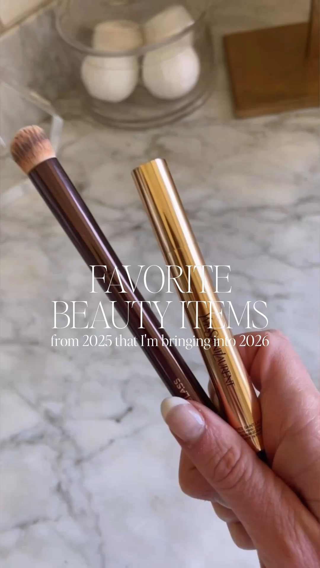 Favorite beauty items I'm taking into 2026
