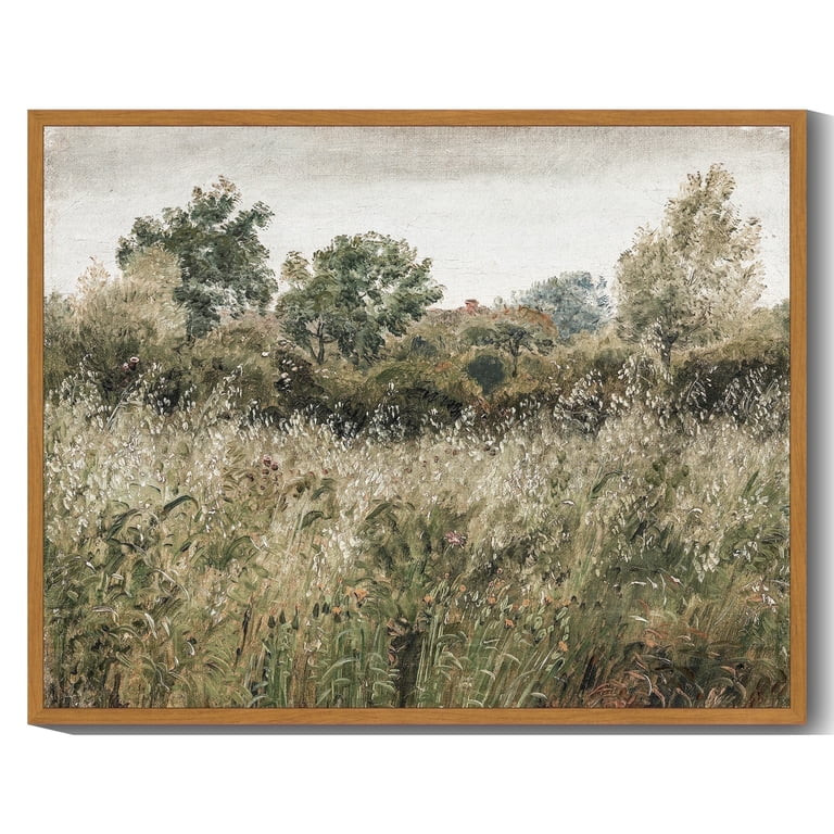 Drsoum Landscape Framed Canvas Wall Art 11x14in Nature Framed Vintage Classical Wilderness Prints... | Walmart (US)