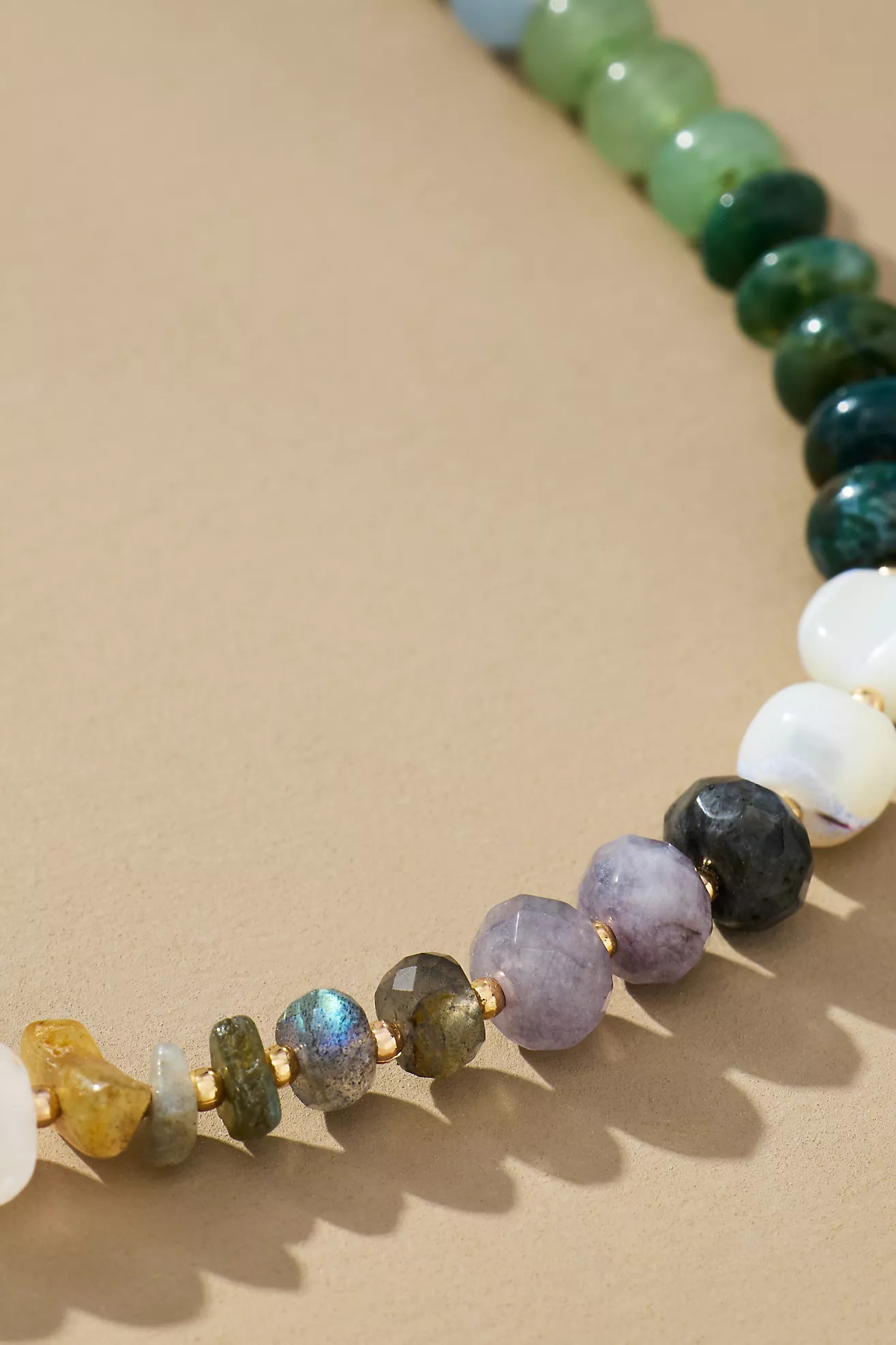 Rainbow Stone Necklace | Anthropologie (US)
