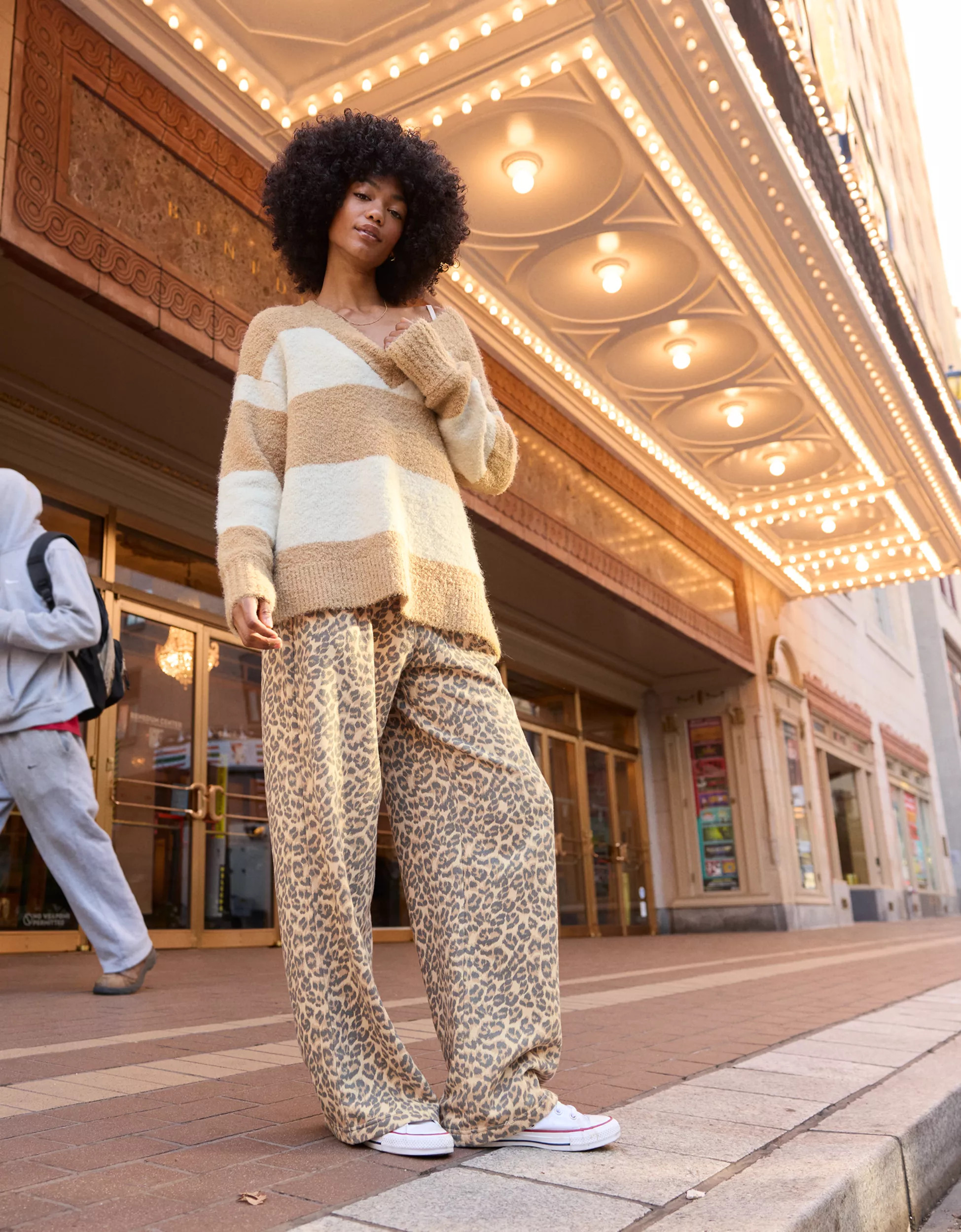 Aerie Cozy New Heights Trouser | American Eagle Outfitters (US & CA)