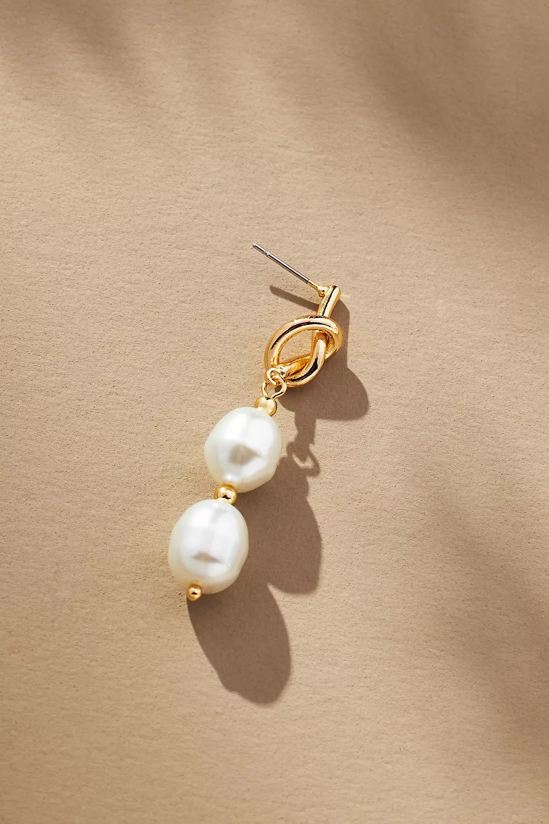 Nautical Knotted Pearl Drop Earrings | Anthropologie (US)