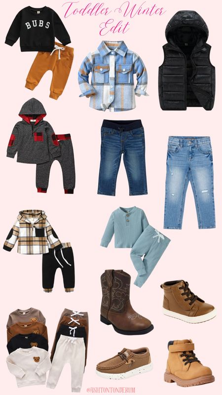 The cutest toddler boy finds for winter! 

#LTKfindsunder50 #LTKSeasonal #LTKkids