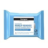 Neutrogena Fragrance-Free Makeup Remover Wipes, Daily Facial Cleanser Towelettes, Gently Removes Oil & Makeup, Alcohol-Free Makeup Wipes, 25 ct | Amazon (US)
