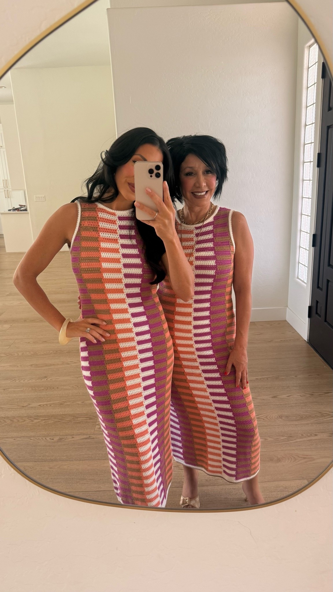Happy Saturday! Sharing some @Target dresses ahead of circle deal week! 
This crochet dress comes in brown also and is very stretchy! It runs big 
Me size XS 
Mom size small 

Target finds 
Summer midi dress

#LTKSeasonal #LTKTravel #LTKWorkwear