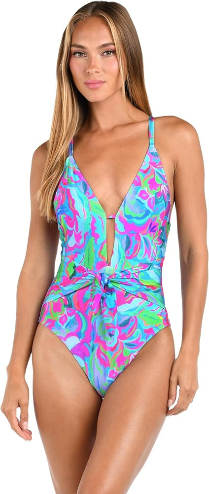 Sunshine 79 Women's Plunge Mio One Piece Swimsuit | Amazon (US)