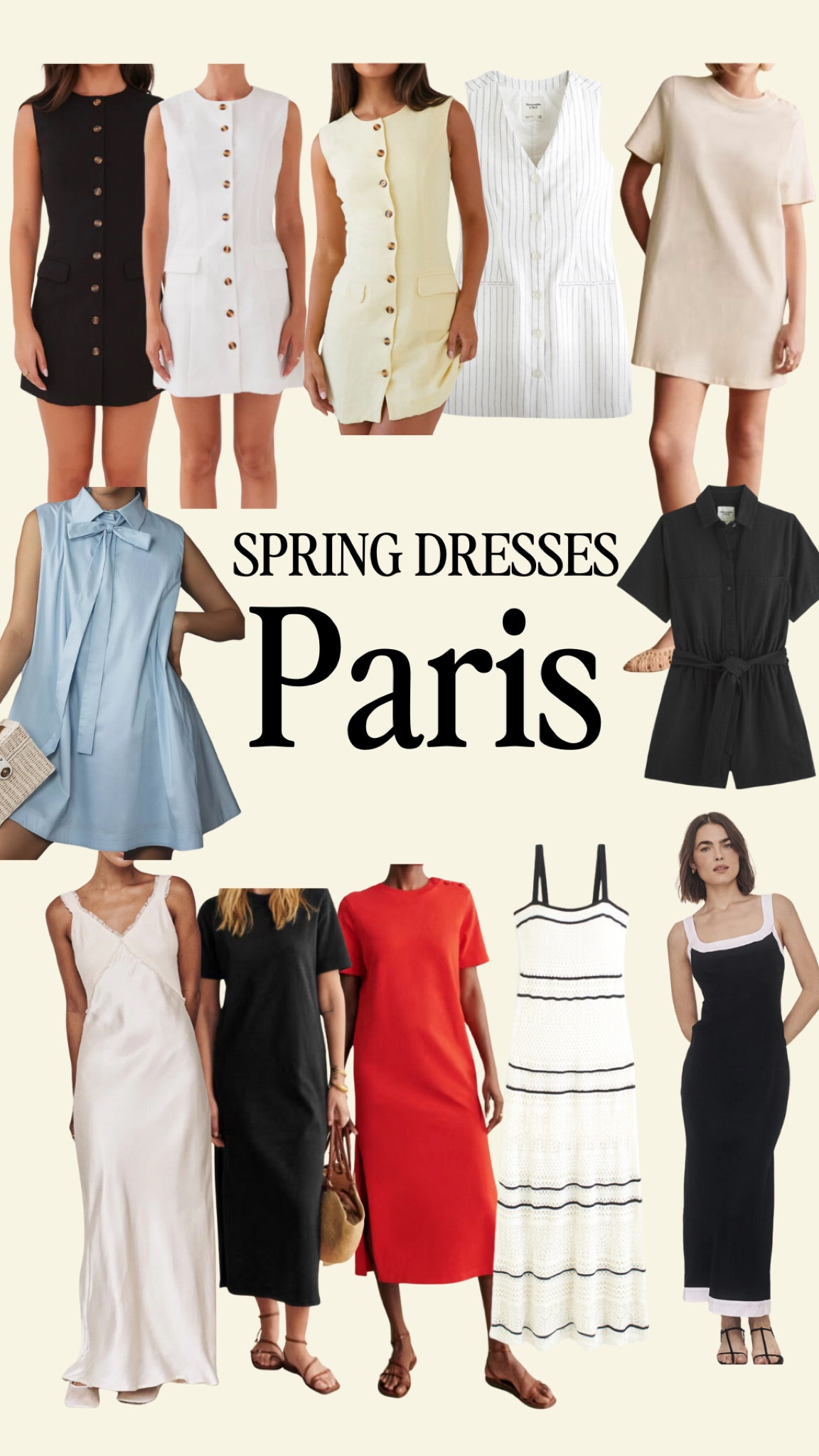 Spring Dresses for your trip to Paris 🇫🇷✈️

#LTKtravel #LTKeurope
