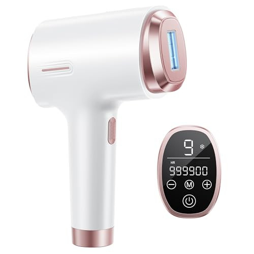 Ubroo IPL Laser Hair Removal Device, 21J Energy, 96% Hair Reduction, 41°F Ice Cooling for Women & Men, Face Bikini Underarm, Safe & Painless, At-Home Professional Results | Amazon (US)