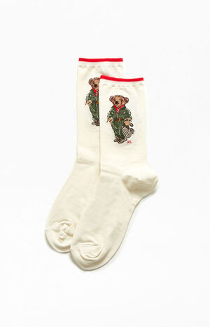 Polo Ralph Lauren Urban Zen Bear Crew Socks | PacSun | PacSun