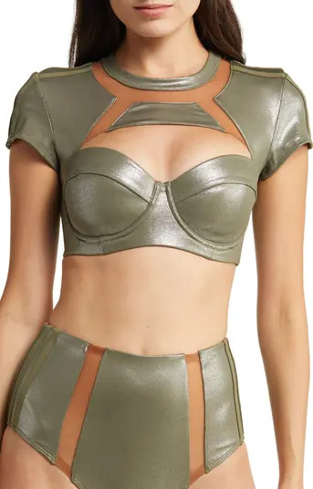 Short Sleeve Swim Top | Nordstrom