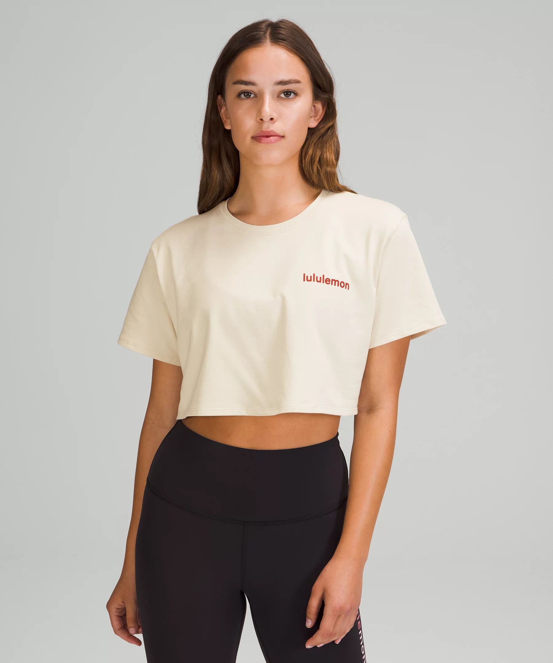 LA Cropped Boxy Tee | Women's T-Shirts | lululemon | Lululemon (US)