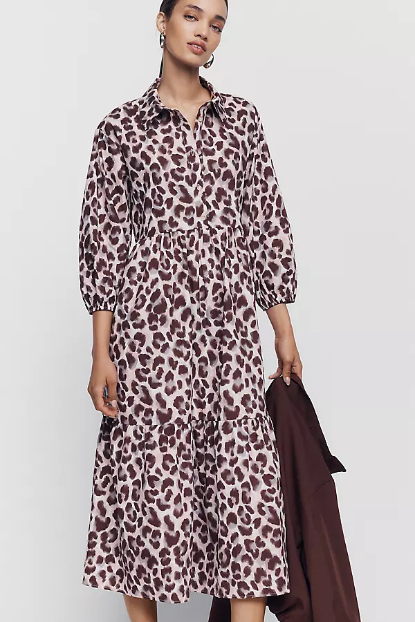 Bettina Cotton Midi Shirtdress | Anthropologie (US)