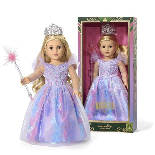 American Girl Wicked Glinda Doll Collector Series, with Brown Eyes, Long Wavy Blonde Hair, for Ages 8+ | Amazon (US)