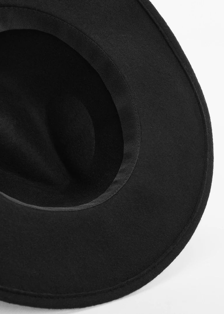 Woollen ribbon hat -  Women | Mango USA | MANGO (US)