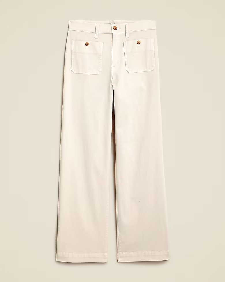 Sailor slim wide-leg chino pant | J. Crew US