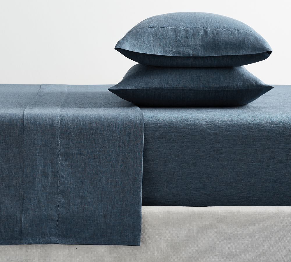Belgian Flax Linen Sheet Set | Pottery Barn (US)