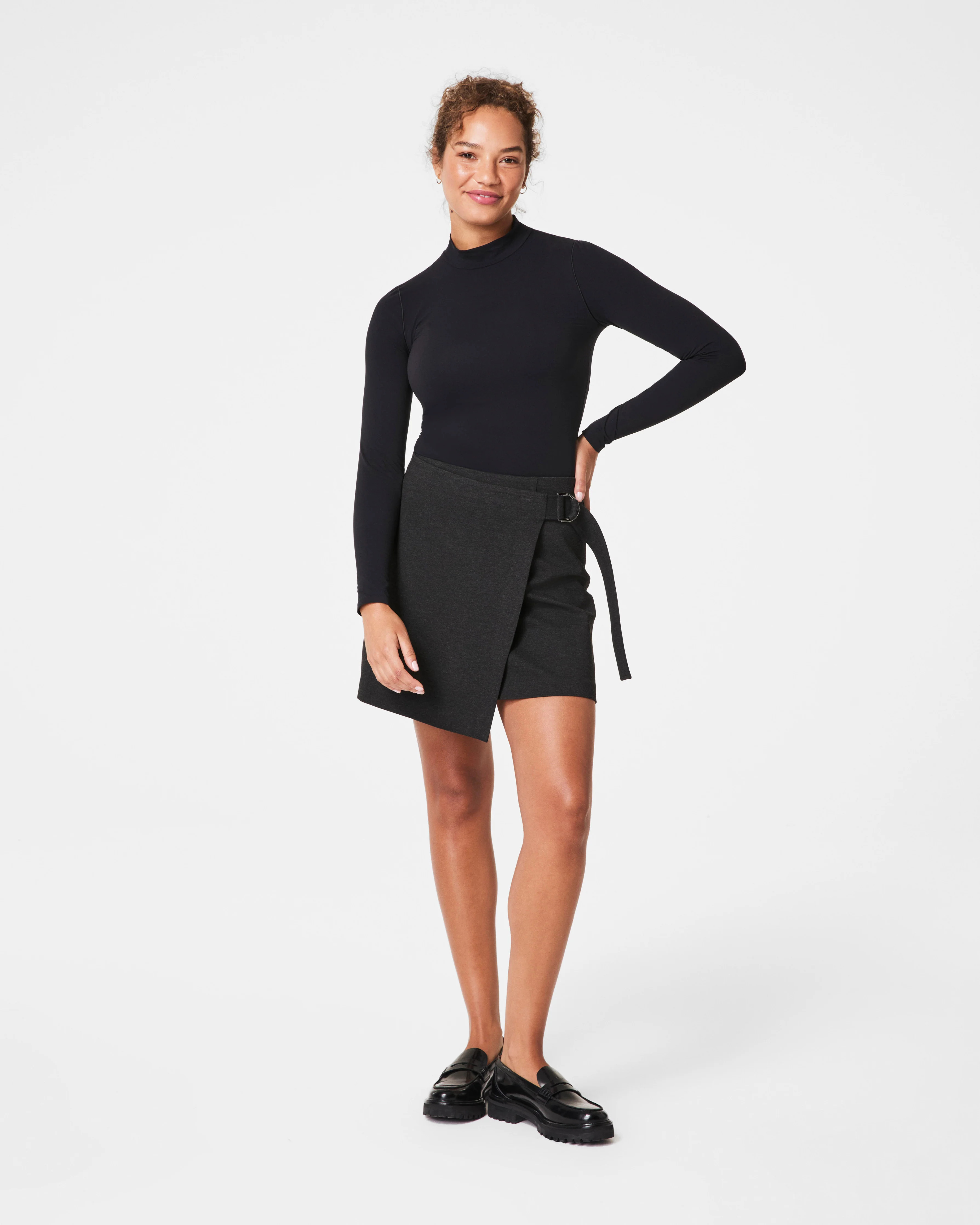 SPANX® Fit-To-You Long Sleeve Mockneck Top | Spanx