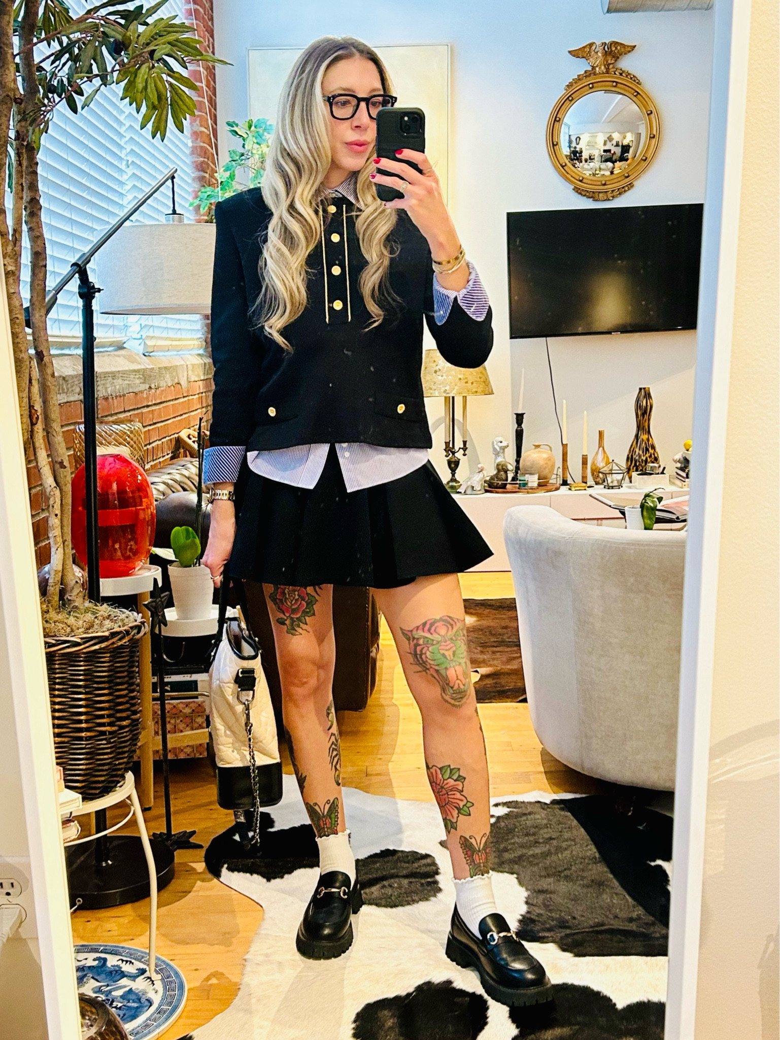 Black + blue = do. 

Added in this thrifted men’s button up for a cool pop of pattern and color  

#LTKworkwear #LTKstyletip #LTKfindsunder100