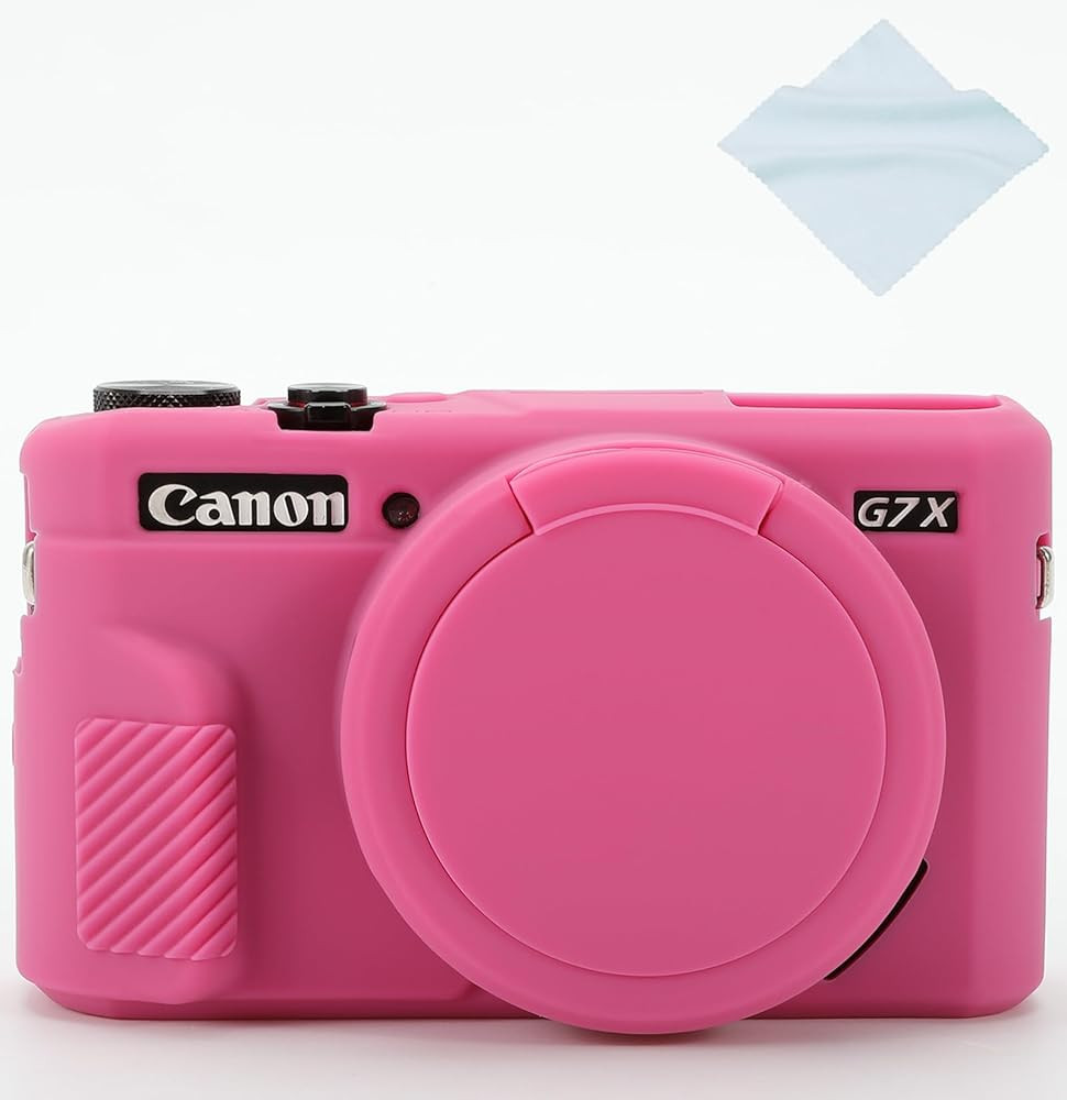 G7X Mark II Camera Case, G7X Removable Lens Cover Silicone Cover for Canon PowerShot G7X ii, G7X ... | Amazon (US)