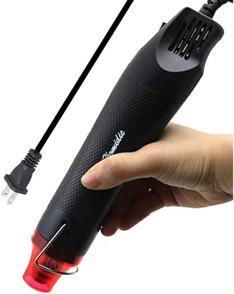 6.56FT Long Heat Gun, Uptdae Version Homidic Mini Handheld Hot Air Gun, Electric 300W Portable He... | Amazon (US)
